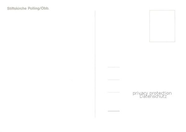 Polling Oberbayern Stiftskirche Polling – Bild 2