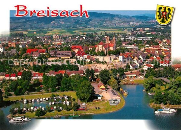 Breisach Rhein Fliegeraufnahme