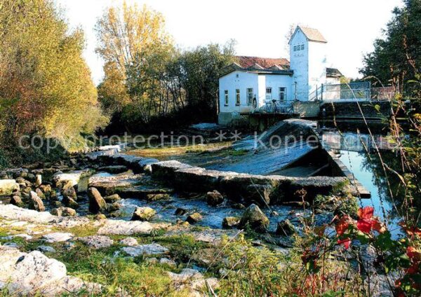 Moeckmuehl Die Genersche Mühle an der Seckach