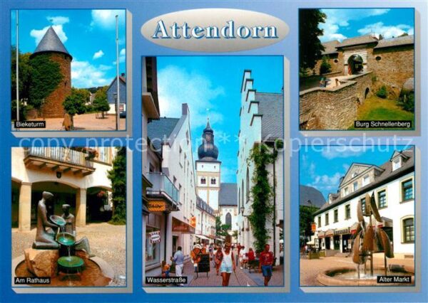 Attendorn Bieketurm Rathaus Wasserstr Burg Schnel