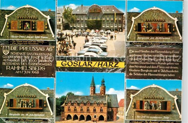 Goslar Kaiser Otto I Marktplatz Bergleute des