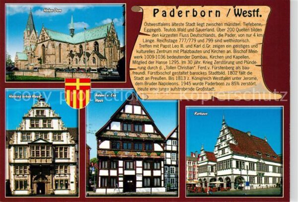 Paderborn Hoher Dom Heisingsches Haus Adam und Ev