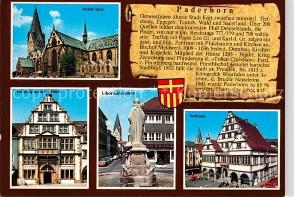 Paderborn Hoher Dom Heisingsches Haus Liboriusbru