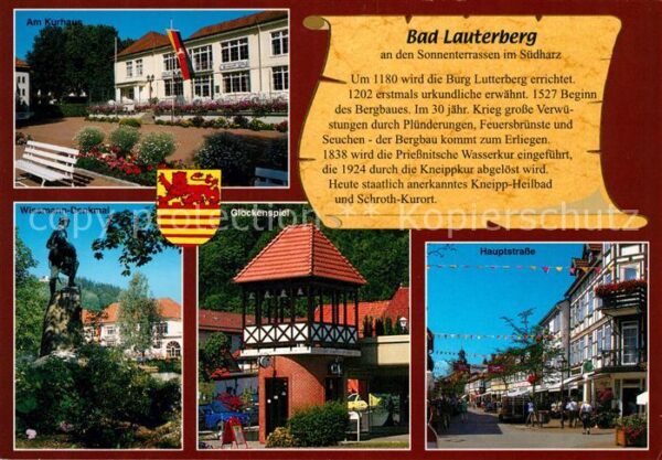Bad Lauterberg Kurhaus Wissmann Denkmal Glockenspiel H