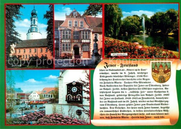 Jever Schloss Rathaus Elisabethufer Spieluhr