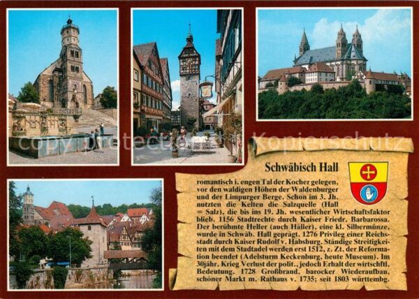 Schwaebisch Hall Münster St Michael Am Josenturm Comburg