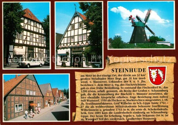 Steinhude Fachwerkhaus Gasthaus Windmühle Strasse