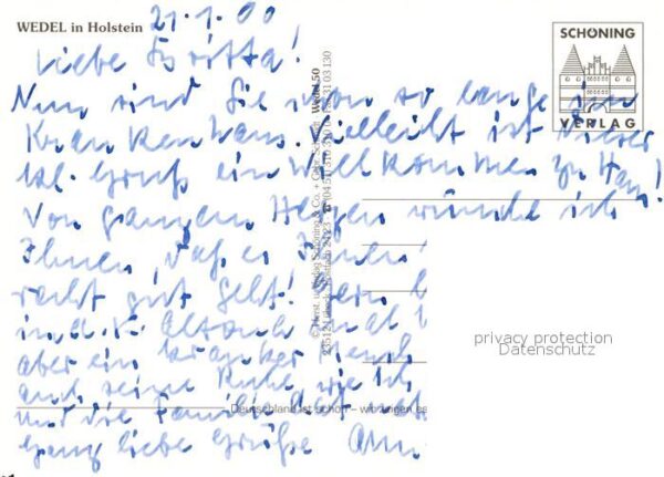 Wedel Pinneberg Ortsansichten Denkmal Mühle Leuchtturm – Bild 2