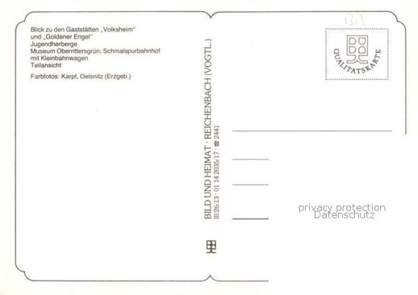 Rittersgruen Gaststätte Volksheim Goldener Engel Mus – Bild 2