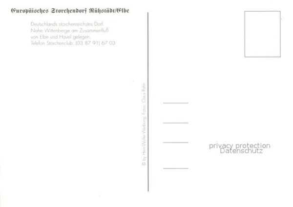 Ruehstaedt Storch – Bild 2