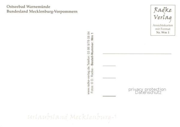 Warnemuende Ostseebad Hafen Leuchtturm – Bild 2