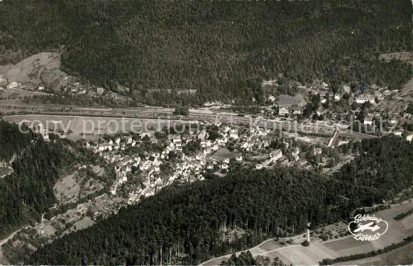 Bad Liebenzell Fliegeraufnahme