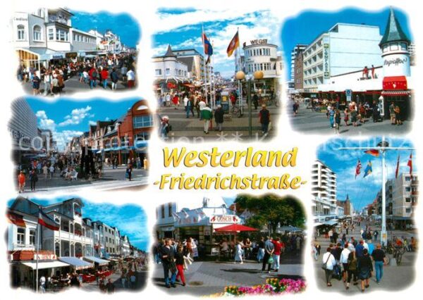 Westerland Sylt Friedrichstraße Ansichten