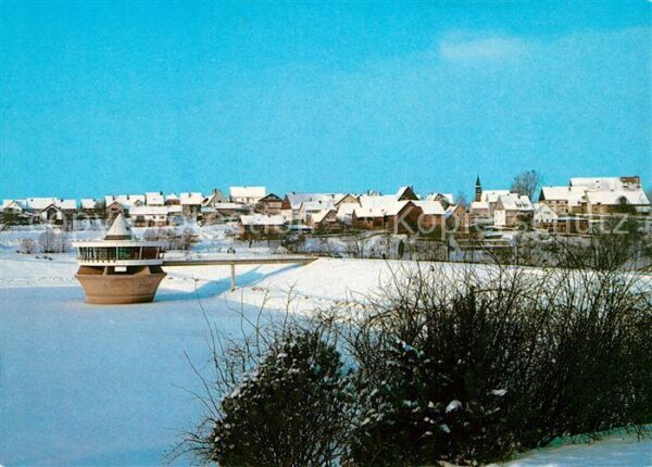 Wetterburg Twistetalsperre Winter