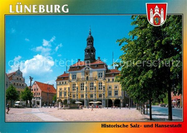 Lueneburg Rathaus Barocke Schaufront