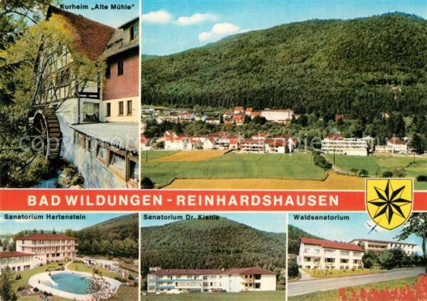 Reinhardshausen Sanatorium Hartenstein Kienle Waldsanat