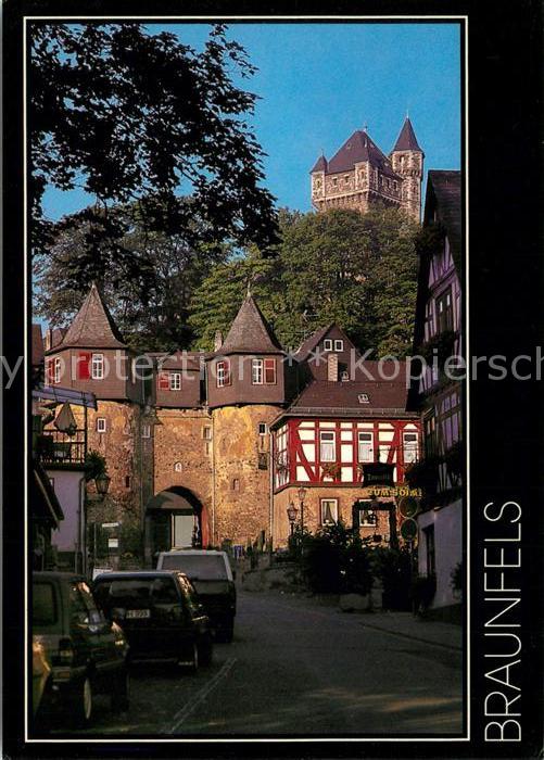 Braunfels Marktplatz Unterste Pforte Schloss