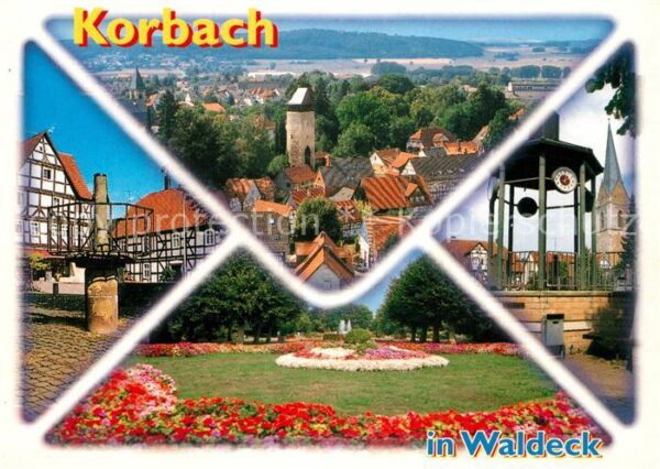 Korbach Park Fachwerkhäuser