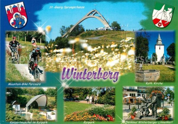 Winterberg Hochsauerland Schanze Kurpark Denkmal Linnenkerl