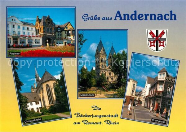 Andernach Rheintor Mariendom Christuskirche Kramg