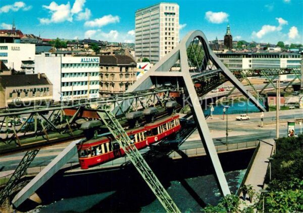 Wuppertal Schwebebahn Wupper
