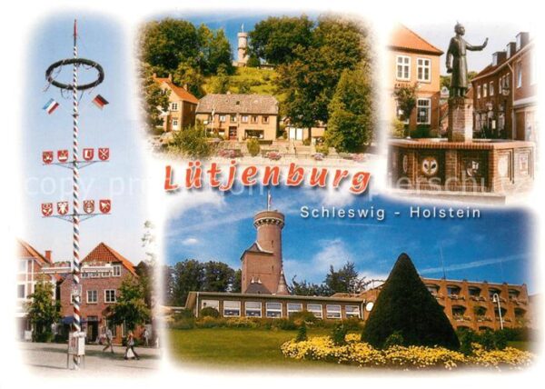 Luetjenburg Holstein Maibaum Turm Denkmal