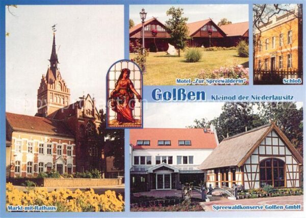 Golssen Motel Zur Spreewäldlerin Schloss Markt