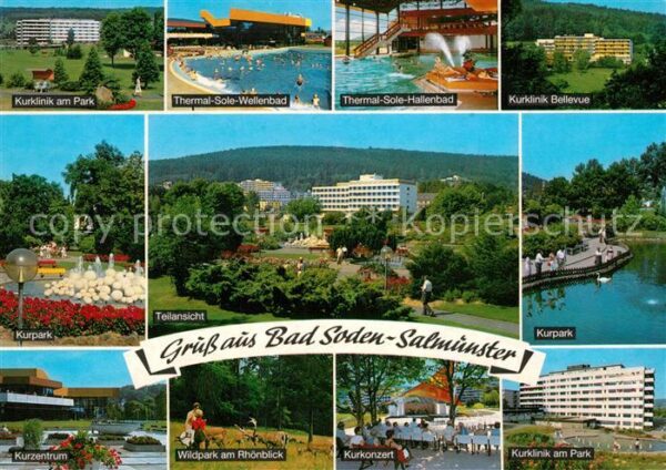 Bad Soden-Salmuenster Kurklinik Thermal-Sole-Wellenbad Kurzen