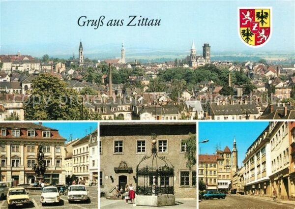 Zittau Herkulesbrunnen Stadtmuseum Klosterkirc