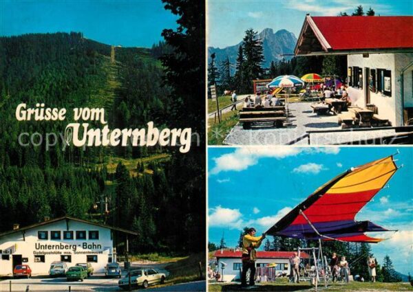 Ruhpolding Unternberg-Alm Drachenflug