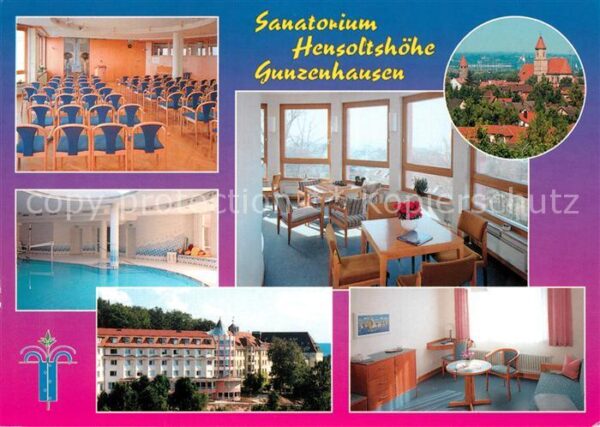 Gunzenhausen Altmuehlsee Sanatorium Hensoltshöhe