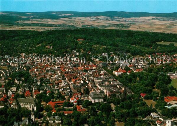 Bad Nauheim Teilansicht Fliegeraufnahme