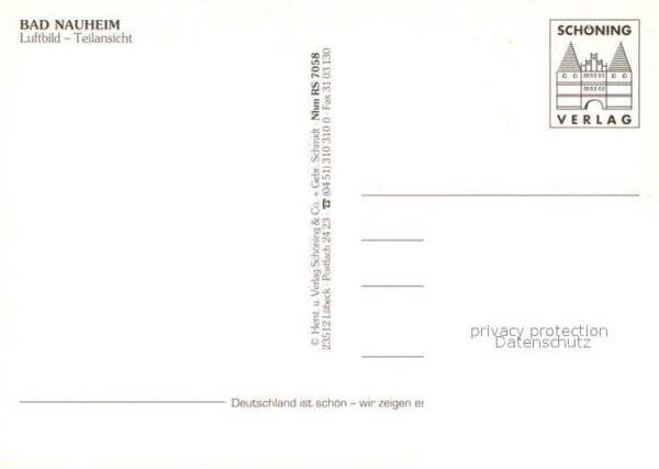 Bad Nauheim Teilansicht Fliegeraufnahme – Bild 2
