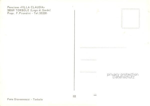 Torbole Lago di Garda Pensione Villa Claudia – Bild 2