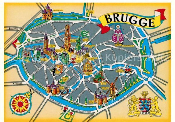 Brugge Stadtplan