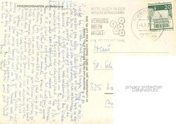 Friedrichshafen Bodensee Fliegeraufnahme – Bild 2