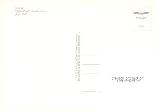 Loccum Fliegeraufnahme Zisterzienserkloster – Bild 2