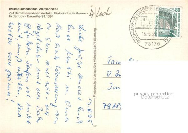 Blumberg Baden Museumsbahn Wutachtal – Bild 2