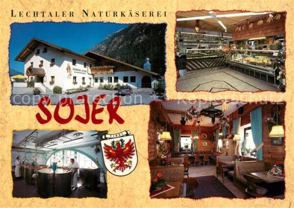 Steeg Tirol Lechtaler Naturkäserei Sojer