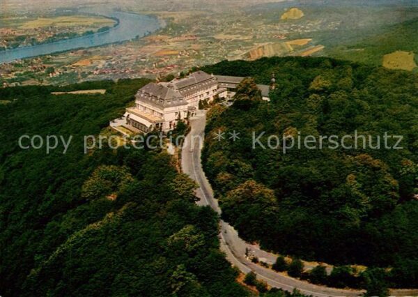 Koenigswinter Fliegeraufnahme Hotel Petersberg