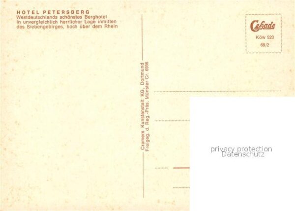Koenigswinter Fliegeraufnahme Hotel Petersberg – Bild 2