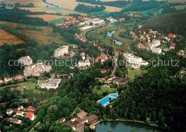 Bad Gandersheim Fliegeraufnahme Kurviertel