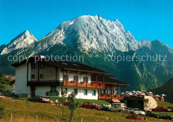Ramsau Berchtesgaden Gasthof Schwarzeck Watzmann