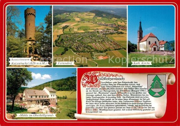Waldbrunn Odenwald Katholische Kirche Fliegeraufnahme Auss