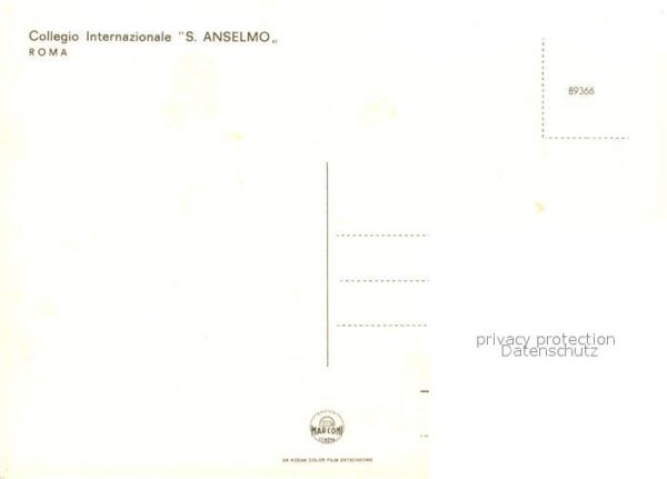 Roma Rom Collegio Internazionale San Anselmo – Bild 2