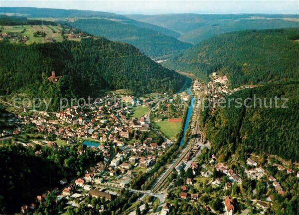 Bad Liebenzell Fliegeraufnahme