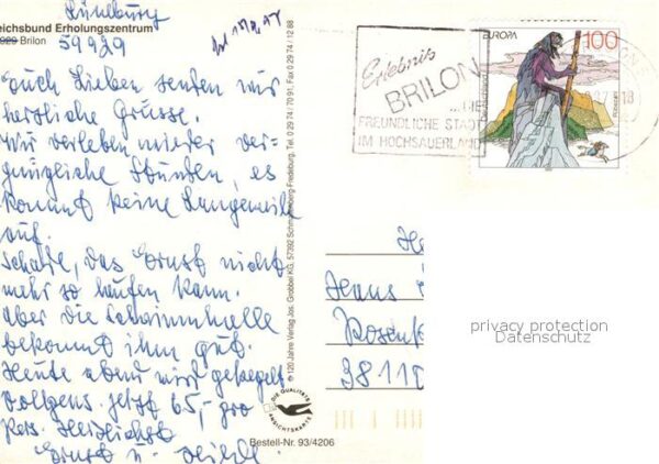 Brilon Reichsbund Schwimmbad Kegelbahn – Bild 2