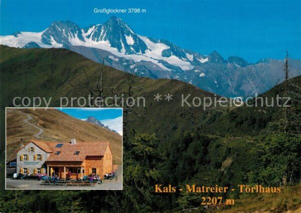 Kals Grossglockner Matreier Törlhaus Sesselbahn Glocknerbl