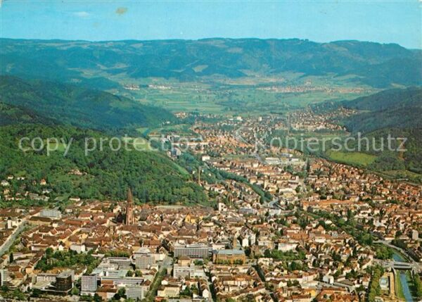 Freiburg Breisgau Fliegeraufnahme