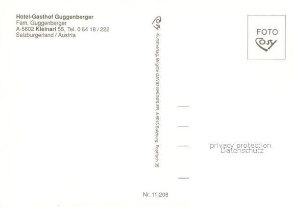 Kleinarl Hotel Gasthof Guggenberger Alpen – Bild 2